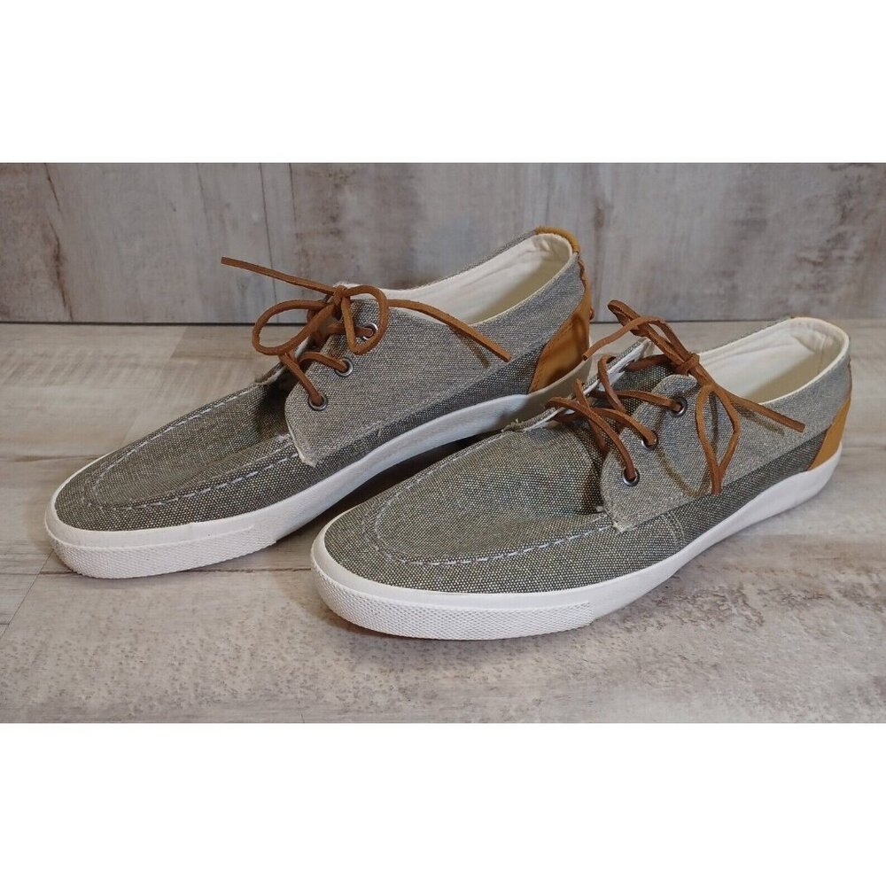 ✅ Mens 14 Beverly Hills Polo Club Boat Dock Shoes Grey Casual Comfort Sneakers - Picture 6 of 12